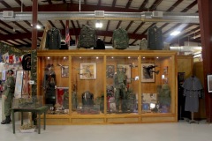 Vietnam War display case