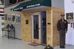 The Edward Silver Media Center, donated by the West Haven Rotary Club and dedicated in 2018