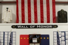 Display of Medal of Honor recipients David Soderstrom of West Haven and Col. Robert Nett of New Haven